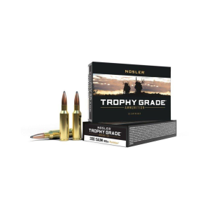 Nosler Partition Trophy Grade 300 Remington Short Action Ultra Magnum Rifle Ammunition 20 Round Box