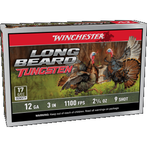 Winchester Long Beard Tungsten 12 Gauge Shotshells 5 Round Box