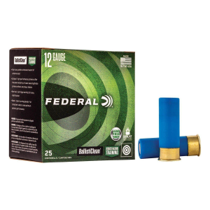 Federal BallistiClean Frangible Rifled Slug 12 Gauge Shotshells 25 Round Box