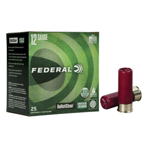 Federal BallistiClean Frangible Buckshot 12 Gauge Shotshells 25 Round Box