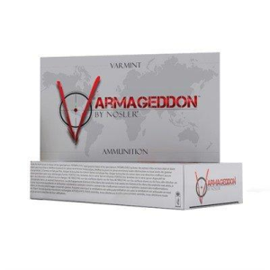 Nosler Varmageddon 17 Rem 20gr FB Tipped Rifle Ammunition 20 Round Box