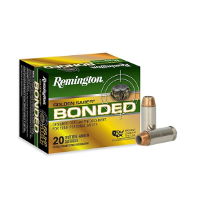 Remington Golden Saber Bonded 10mm Auto Handgun Ammunition 20 Round Box