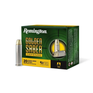 Remington Golden Saber Defense 357 Magnum Handgun Ammunition 20 Round Box