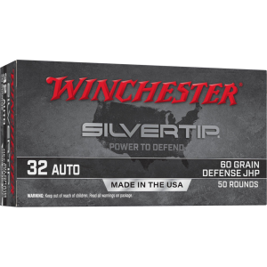 Winchester Silvertip 32 ACP Handgun Ammunition 50 Round Box