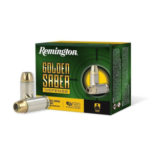 Remington Golden Saber Defense 40 S&W Handgun Ammunition 20 Round Box