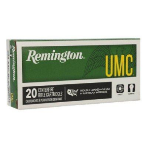 Remington UMC FMJ 300 AAC Blackout Rifle Ammunition 20 Round Box