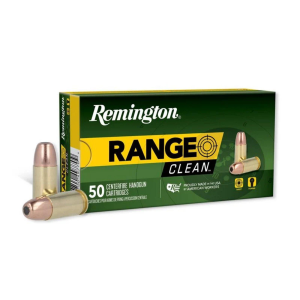 Remington Range Clean 9mm Handgun Ammunition 50 Round Box