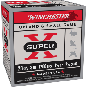 Winchester Super-X Upland & Small Game 28 Gauge Shotshells 25 Round Box