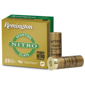 Remington Premier Nitro Sporting Clays 12 Gauge Shotshells 25 Round Box