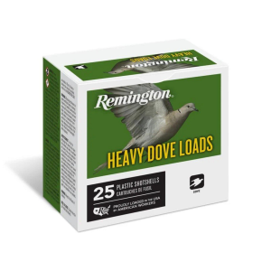 Remington Heavy Dove Load 12 Gauge Shotshells 25 Round Box