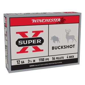 Winchester Super-X 12 Gauge Shotshells 5 Round Box