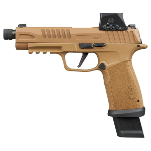 SIG SAUER P365 Tacops With Threaded Barrel & Romeo-X Sig Loc Red Dot 9mm Pistol