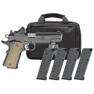 Springfield Armory 1911 Operator AOS Gear Pac With Viridian RFX-11 Green Dot 45 ACP Pistol