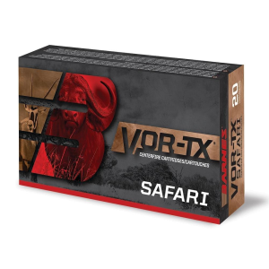 Barnes VOR-TX Safari TSX 458 Winchester Magnum Rifle Ammunition 20 Round Box
