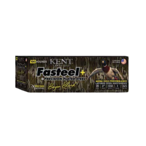 Kent Cartridge Fasteel+ Bayou Blend 20 Gauge Shotshells 100 Round Box