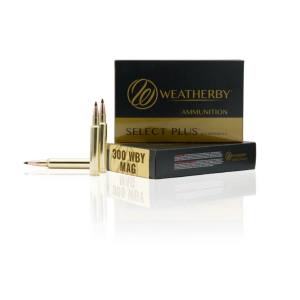 Weatherby Select Plus Hammer Custom 300 Weatherby Magnum Rifle Ammunition 20 Round Box
