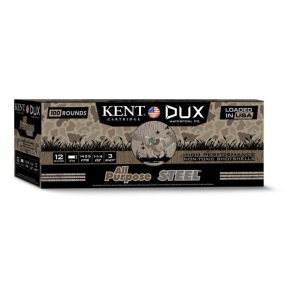 Kent Cartridge DUX Waterfowl All Purpose Steel 12 Gauge Shotshells 100 Round Box