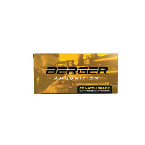 Berger Hybrid Target 6.5 PRC Rifle Ammunition 20 Round Box