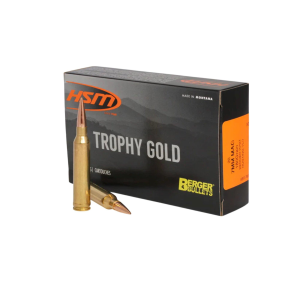 HSM Trophy Gold Berger VLD 7mm Remington Magnum Rifle Ammunition 20 Round Box