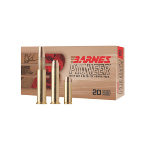 Barnes Pioneer JHP 45-70 Government Rifle Ammunition 20 Round Box