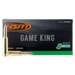 HSM Game King 303 British Rifle Ammunition 20 Round Box