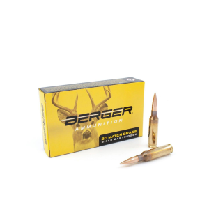 Berger Classic Hunter 6.5 Creedmoor Rifle Ammunition 20 Round Box