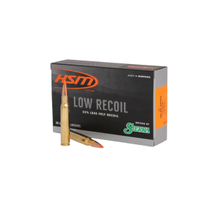 HSM Low Recoil 30-06 Springfield Rifle Ammunition 20 Round Box