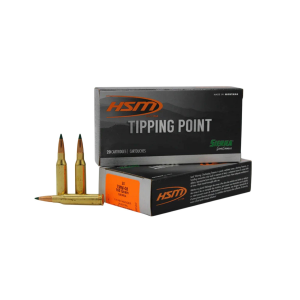 HSM Tipping Point 7mm-08 Remington Rifle Ammunition 20 Round Box