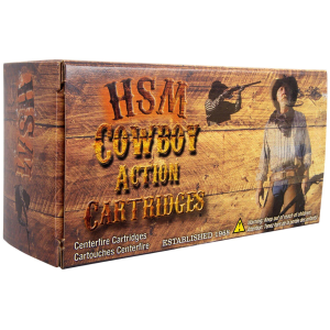HSM Ammunition Cowboy Action 32-20 Winchester Handgun Ammunition 20 Round Box