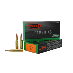 HSM Sierra Game King 7mm-08 Remington Rifle Ammunition 20 Round Box