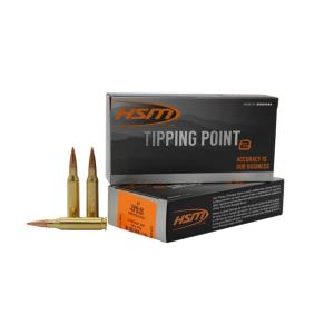 HSM Tipping Point 2 Hornady SST 7mm-08 Remington Rifle Ammunition 20 Round Box