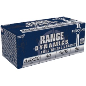 Fiocchi Range Dynamics 4.6x30mm Rifle Ammunition 50 Round Box
