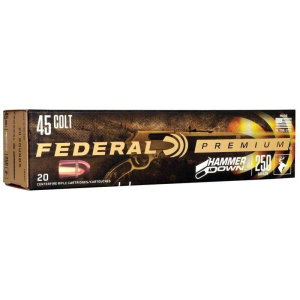 Federal HammerDown Handgun 45 Long Colt Handgun Ammunition 20 Round Box