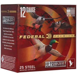 Federal Premium Ultra Steel 12 Gauge Shotshells 25 Round Box