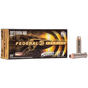 Federal HammerDown Handgun 327 Federal Magnum Handgun Ammunition 20 Round Box