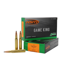 HSM Sierra Game King 30-06 Springfield Rifle Ammunition 20 Round Box