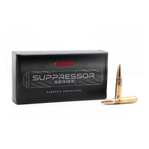 Barnes Suppressor Series 300 AAC Blackout Rifle Ammunition 20 Round Box