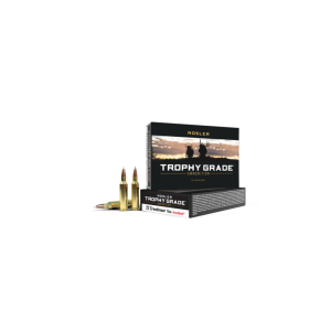 Nosler Accubond Trophy Grade 22 Creedmoor Rifle Ammunition 20 Round Box