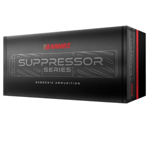 Barnes Bullets Suppressor Series 9mm Handgun Ammunition 50 Round Box