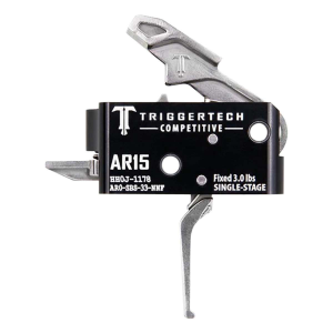 Trigger Tech AR-15 Competitive Stainless Single-Stage Flat Trigger