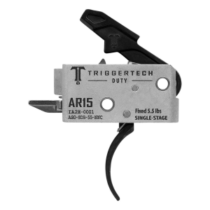 Trigger Tech AR-15 Duty Mil-Spec Single-Stage Curved Trigger