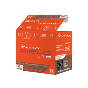 MIGRA Ammunition Field Lite 12 Gauge Shotshells 25 Round Box