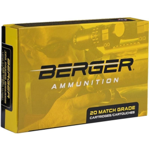 Berger Hybrid Target 300 Norma Magnum Rifle Ammunition 20 Round Box