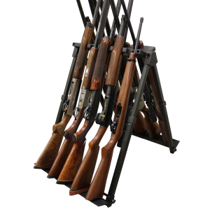 Rush Creek Fold & Go Aluminum 10 Gun Stand