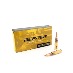 Berger Long Range Hybrid Target 6.5 Creedmoor Rifle Ammunition 20 Round Box