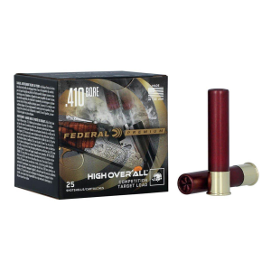 Federal Premium High Over All .410 Bore Shotshells 25 Round Box