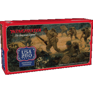 Winchester USA 250th Anniversary 45 ACP Handgun Ammunition 50 Round Box