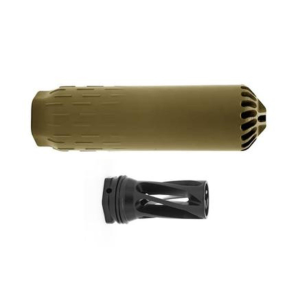 HUXWRX Flow 6K Rifle Suppressor with QD Flash Hider