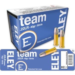 ELEY Team 22 Long Rifle Rimfire Ammunition 50 Round Box