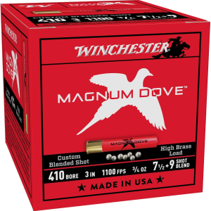 Winchester Magnum Dove .410 Bore Shotshells 25 Round Box